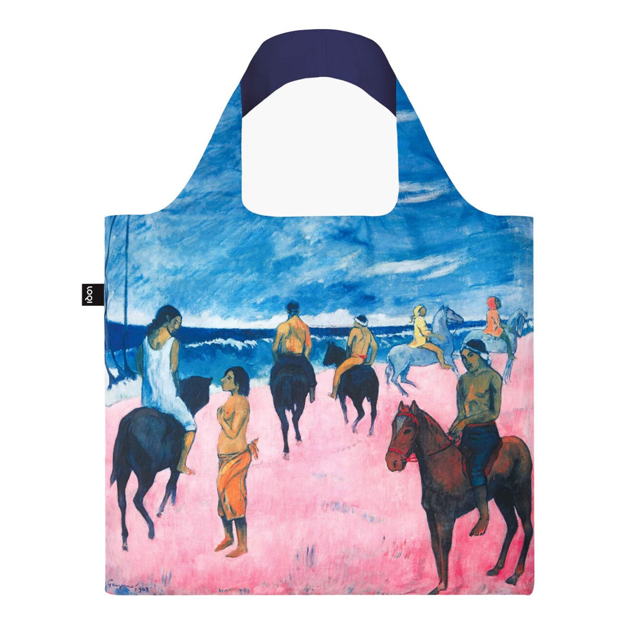 LOQI PAUL GAUGUIN Horseman on the Beach Bag, One Size (PG.HB)
